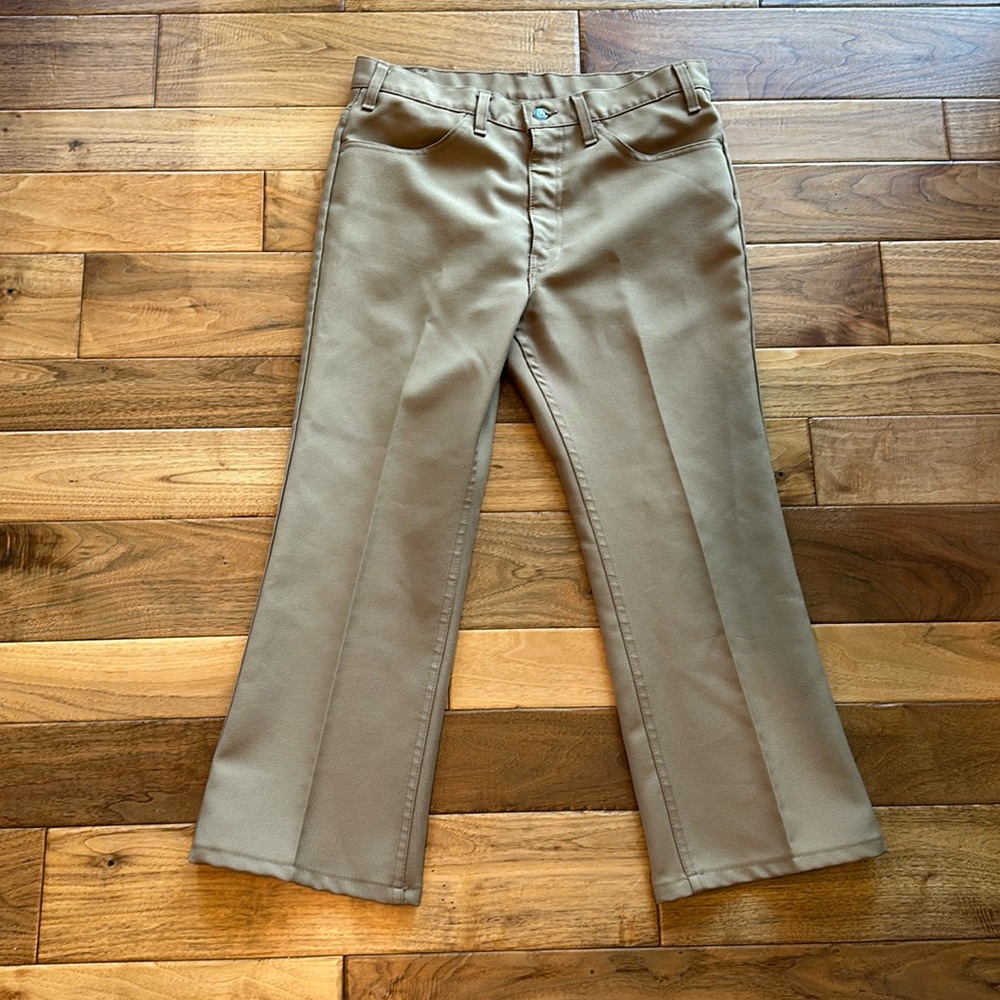 Vtg Levi 517 poly slack